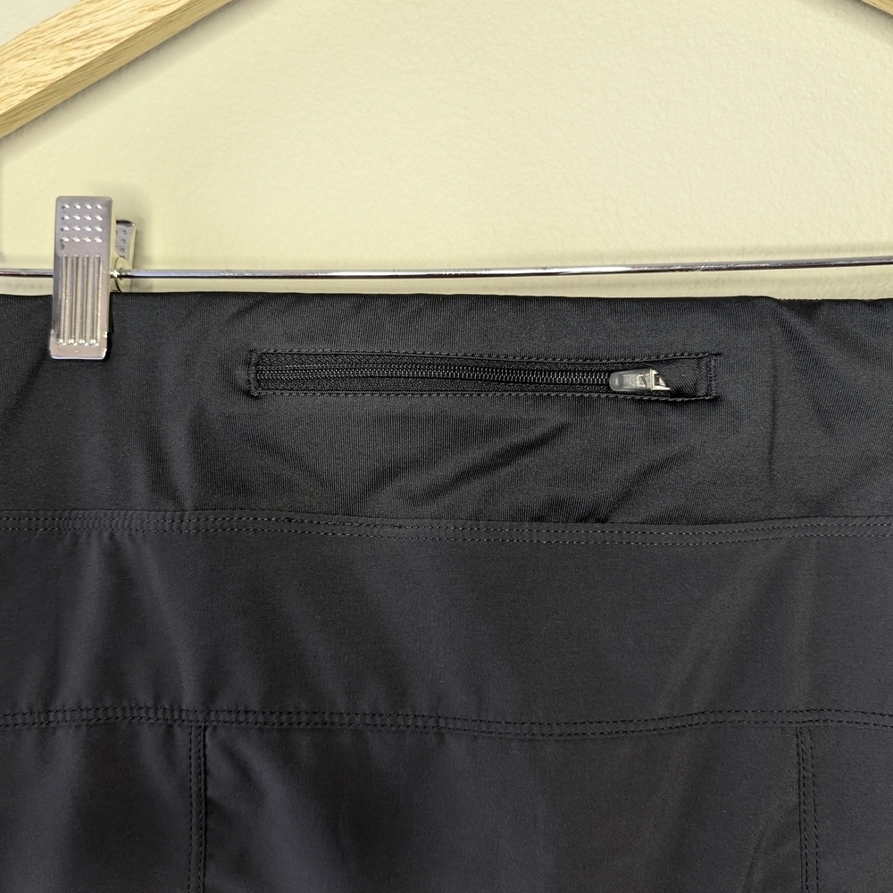 Black Nike Athletic Skort Dri-Fit w/black and pink shorts Size Small Sides Ties - Picture 5 of 15